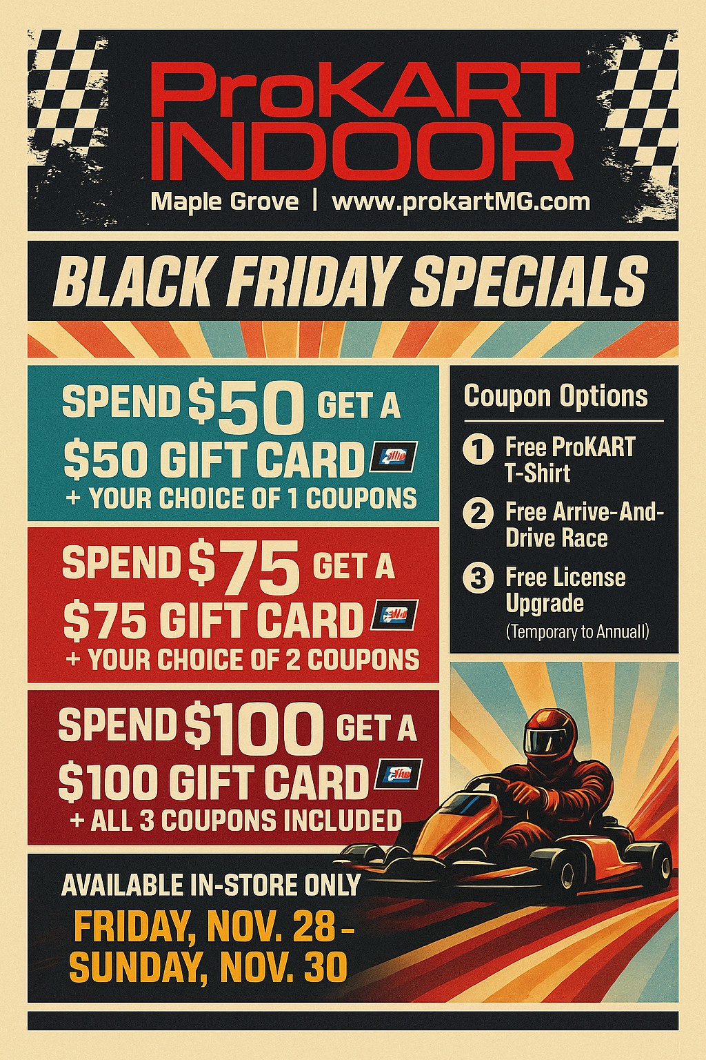 Black Friday promotions